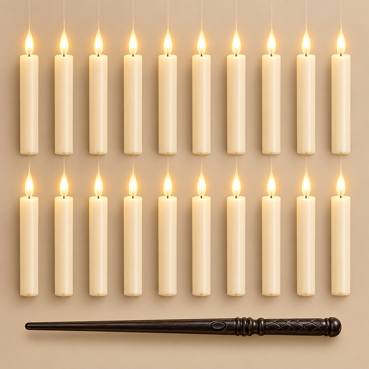 Wickora™ Floating Candles with Magic Wand
