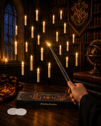 Wickora™ Floating Candles with Magic Wand