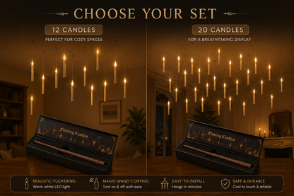 Wickora™ Floating Candles with Magic Wand